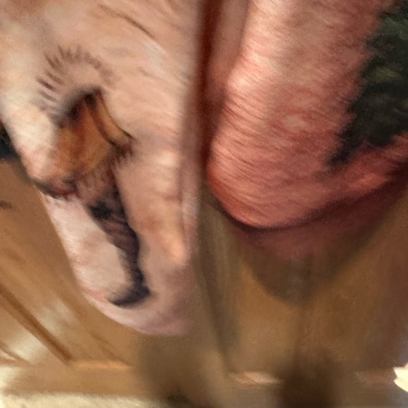 Men’s med Large Ugly Christmas’s Sweater Hairy Back Funny Holiday leg lamp Skull - Picture 4 of 8